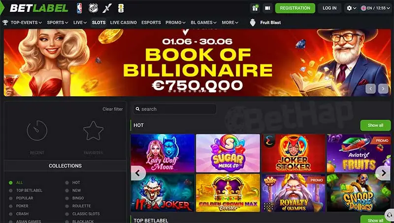 Betlabel – Casino ohne OASIS mit schlanken Bonusregeln